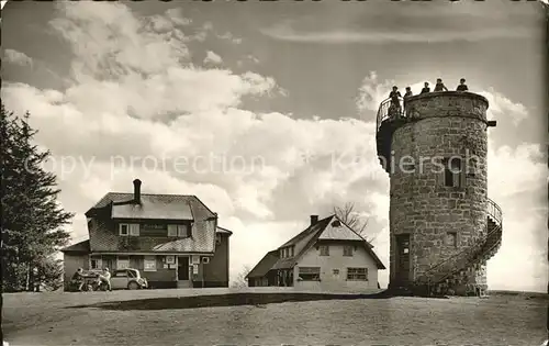 Brend Schwarzwald Gasthaus Aussichtsturm Kat. Furtwangen im Schwarzwald