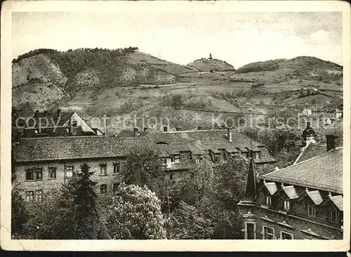 Kahla Thueringen mit Leuchtenburg Kat. Kahla Thueringen