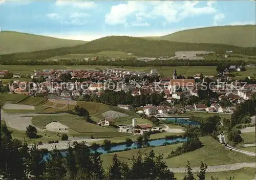 Viechtach Bayerischer Wald Panorama Kat. Viechtach