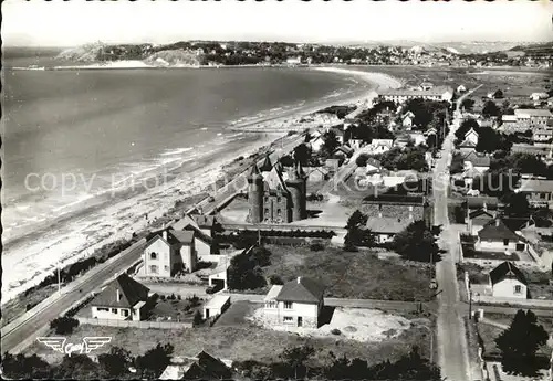 Barneville sur Mer Avenue de la Mer Plage Cap de Carteret Collection La France vue du ciel Kat. Barneville Carteret