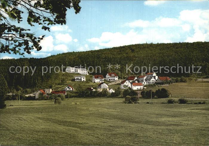 Hunoldstal mit Haus der sieben Brueder Jugendbildungsstaette der