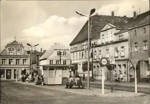 Ueckermuende Mecklenburg Vorpommern Karl Marx Platz Kat. Ueckermuende