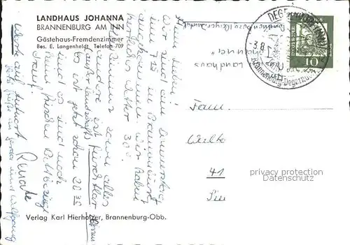 Brannenburg Landhaus Johanna Kat. Brannenburg