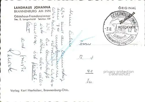 Brannenburg Landhaus Johanna Kat. Brannenburg