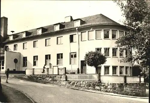 Saalburg Saale FDGB Erholungsheim Hermann Schlimme Kat. Saalburg Ebersdorf