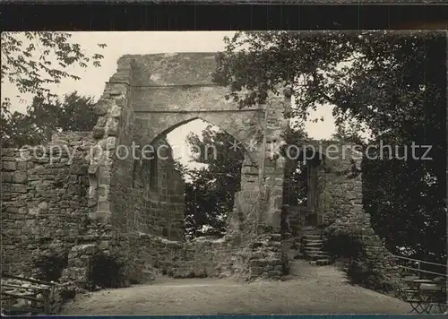 Bad Blankenburg Ruine Greifenstein Kat. Bad Blankenburg