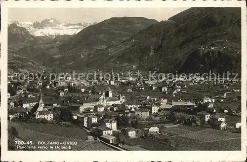 Bolzano Gries Fliegeraufnahme Kat. Bolzano