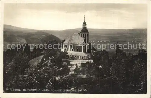 Spitzberg Bayern Bergkirche Maria Schnee Kat. Ludwigsstadt