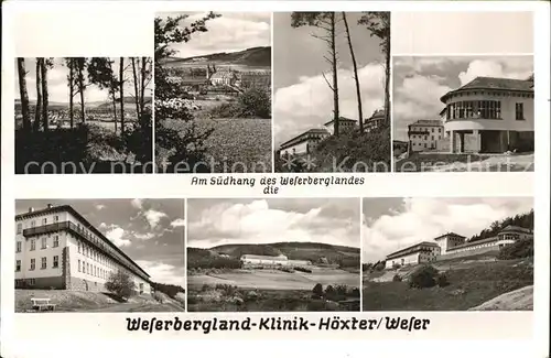 Hoexter Weser Weserberglandklinik Kat. Hoexter