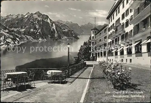 Seelisberg UR Grand und Kulm Hotels Sonnenberg Kat. Seelisberg