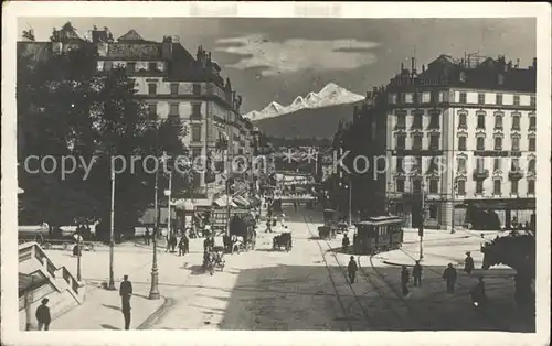 Geneve GE Rue Mont Blanc Kat. Geneve