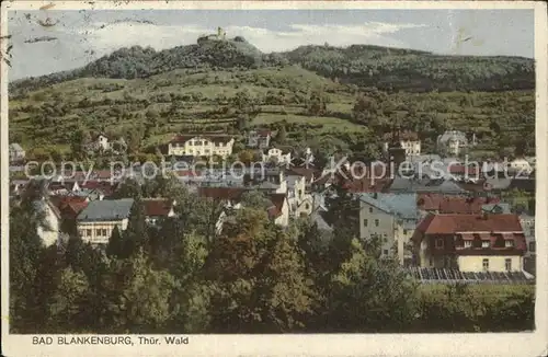 Bad Blankenburg Panorama Kat. Bad Blankenburg