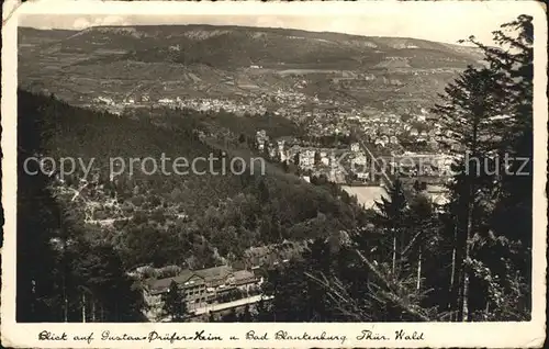 Bad Blankenburg Blick auf Gustav Pruefer Heim  Kat. Bad Blankenburg