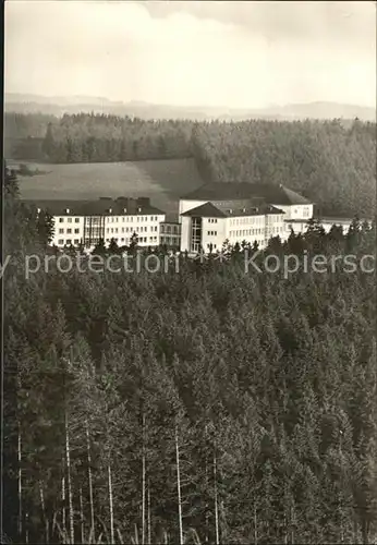 Loehma Leutenberg Sanatorium vom Thueringerwaldblick aus gesehen Kat. Leutenberg