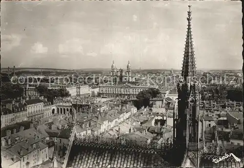 Nancy Lothringen Gesamtansicht mit Kirche Saint Epvere Kat. Nancy