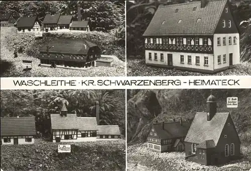 Waschleithe Modell Beierfelder Kirche  Kat. Beierfeld Erzgebirge