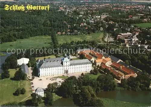 Schleswig Schlei Schloss Gottorf Fliegeraufnahme Kat. Erfde