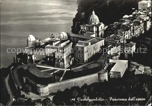 Castelgandolfo Latium Panorama dall aereo