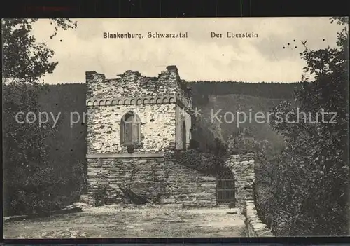 Bad Blankenburg Eberstein  Kat. Bad Blankenburg