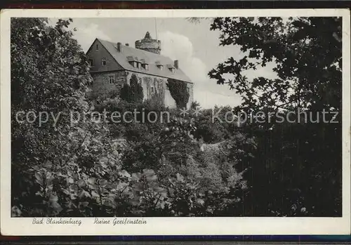 Bad Blankenburg Ruine Greifenstein Kat. Bad Blankenburg