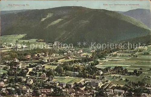 Bad Blankenburg Blick vom Greifenstein nach Schwarzeck Kat. Bad Blankenburg