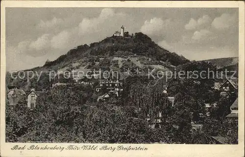 Bad Blankenburg Burg Greifenstein Kat. Bad Blankenburg