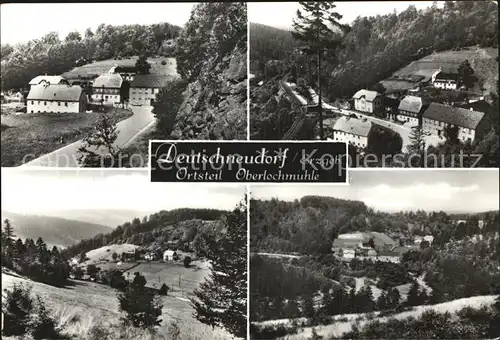Deutschneudorf Ortsteil Oberlochmuehle Kat. Deutschneudorf