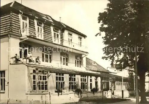 Kuehlungsborn Ostseebad Erholungsheim Hans Kollwitz Kat. Kuehlungsborn