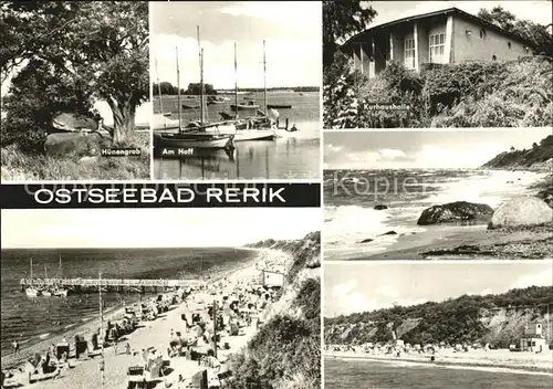 Rerik Ostseebad Haff Kurhaushalle Huenengrab Kat. Ostseebad Rerik