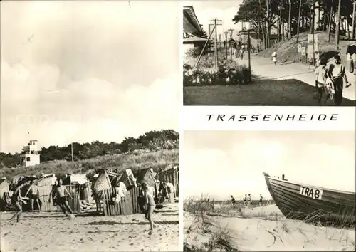 Trassenheide Usedom Strand  Kat. Trassenheide