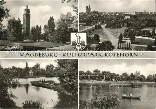 Magdeburg Kulturpark Rotehorn Kat. Magdeburg