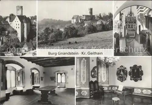Geithain Burg Gnadenstein Kat. Geithain