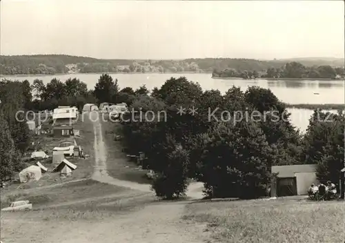 Retzow Luebz Zeltplatz Rehberge am Wartsee Kat. Buchberg