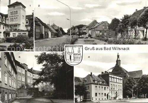 Bad Wilsnack Puschkin Kurhaus Wittenberger Str Goethehaus Rathaus Kat. Bad Wilsnack
