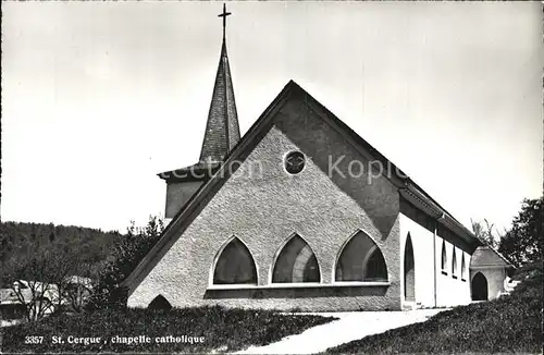 St Cergue Chapelle Kat. St Cergue