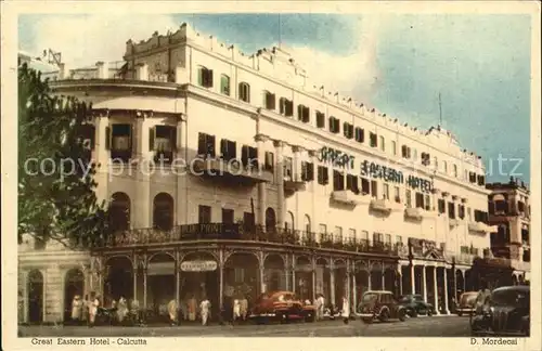 Calcutta Great Eastern Hotel Kat. Calcutta