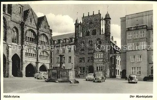 Hildesheim Marktplatz Kat. Hildesheim