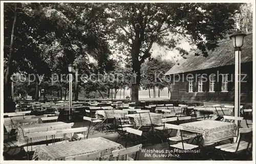 Wannsee Wirtshaus zur Pfaueninsel Kat. Berlin