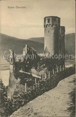 Ehrenfels Bingen Ruine Kat. Bingen am Rhein