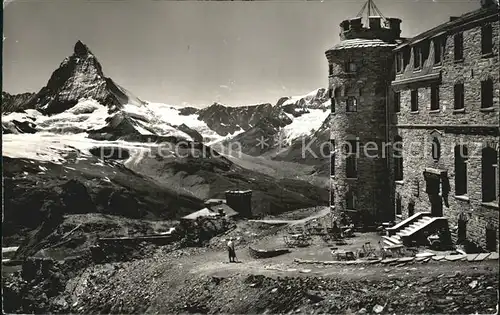 Zermatt VS Kulm Hotel Gornergrat Matterhorn Walliser Alpen Kat. Zermatt