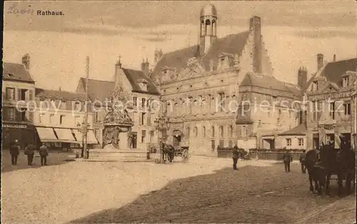 Laon Aisne Rathaus Brunnen Kat. Laon