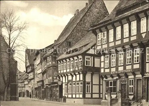 Einbeck Niedersachsen Ratsapotheke historisch Kat. Einbeck