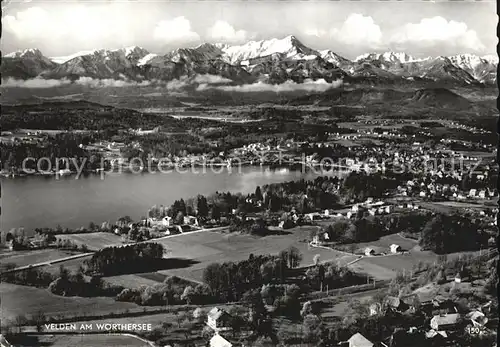 Velden Woerthersee Fliegeraufnahme