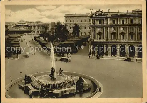 Roma Rom Piazza Esedra Fontana delle Najadi Kat. 