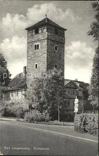 Bad Langensalza Butterturm Kat. Bad Langensalza