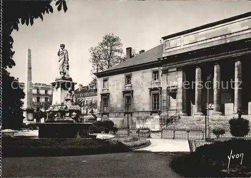 Chalon sur Saone Palais de Justice Monument Thevenin Obelisque Kat. Chalon sur Saone