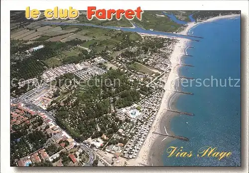 Vias Plage Club Farret Fliegeraufnahme