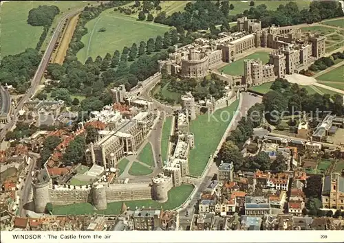 Windsor Castle aerial view Kat. City of London