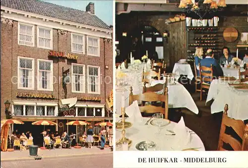 Middelburg Zeeland Hotel Cafe Restaurant De Huifkar Kat. Middelburg
