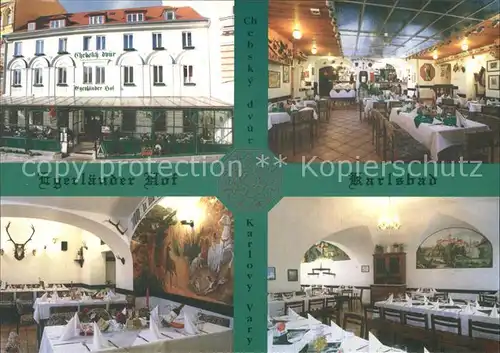 Karlsbad Eger Egerlaender Hof Restaurant